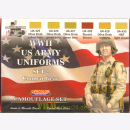 Lifecolor CS18 WWII US Army Uniforms Set 2 (6 Acrylfarben...