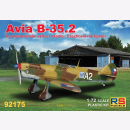 Avia B-35.2 Czechoslovak Fighter, RS Models, 1:72, (92175)