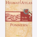 Heimatatlas f&uuml;r die Provinz Pommern - Reprint!