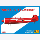 Rs Models 92229 1/72 Yak-11 / C-11 Moose DDR Modellbau...