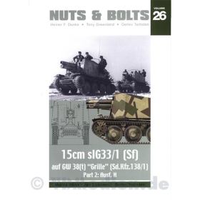 Nuts &amp; Bolts 26: 15cm slG33/1 (Sf) auf GW 38(t) &quot;Grille&quot; (Sd.Kfz.138/1) Part 2: Ausf. H