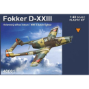 Fokker D-XXIII WWII Dutch Fighter, RS Models 48001, 1:48