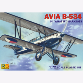 AVIA B-534 &quot;What If&quot; Markierung, RS Models, 1:72, (92080)