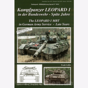 Kampfpanzer Leopard 1 in der Bundeswehr - Sp&auml;te Jahre - Tankograd Milit&auml;rfahrzeug Spezial Nr. 5014