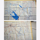 Fliegerkarte Silk Map von Ivanovo und Moskau (Russland)...