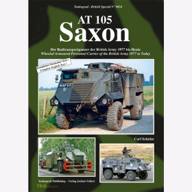 AT 105 Saxon - Der Radtransportpanzer der British Army 1977 bis Heute - Tankograd British Special Nr. 9024