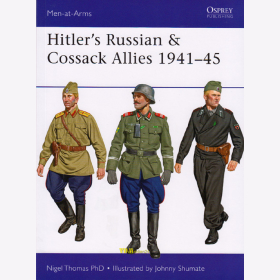 Hitlers Russian &amp; Cossack Allies 1941-45 (Men-at-Arms 503)