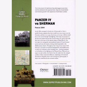 Panzer IV vs Sherman - France 1944 (Duel Nr. 70) - Steven J. Zaloga