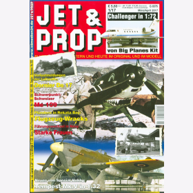JET &amp; PROP 1/17 Flugzeuge von gestern &amp; heute im Original &amp; im Modell Me 109 Do 17