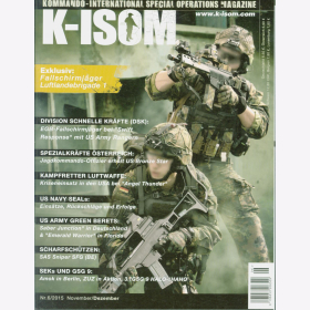K-ISOM 6/2015 Spezialkr&auml;fte Magazin Kommando Bundeswehr Waffe Eliteeinheiten SEK