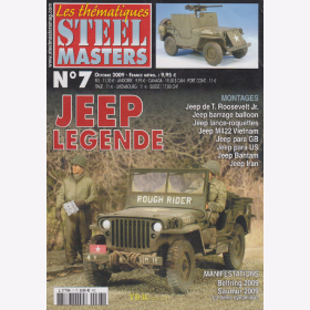 Jeep Legende Modellbau- Steel Masters Les th&eacute;matiques No. 7