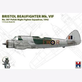 Hobby2000 1:72 Bristol Beaufighter Mk. VIF Polish Night Fighter Squadron 72003 Modellbausatz
