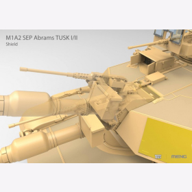 M1A2 Abrams Tusk I/ Tusk II mit Donald Trump Figur  Meng TS-026  1:35 Panzer USA