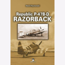 Peczkowski Republic P-47B-D Razorback Mushroom Model...
