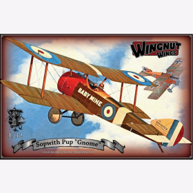 Sopwith Pup &quot;Gnome&quot; Wingnut Wings 32055 1:32 Modellbau Erster Weltkrieg Plastikmodellbau Luftwaffe
