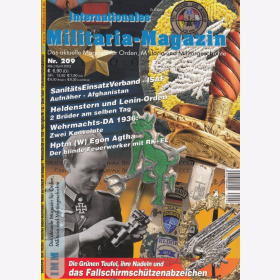 Internationales Militaria-Magazin IMM Nr. 209 Heldenstern Feuerwerker mit RK Gr&uuml;ne Teufel
