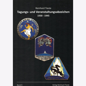 Kopie von Tieste Tagungs- und Veranstaltungsabzeichen 1930-1945 Bd 1-3 16700 Abzeichen