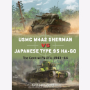 USMC M4A2 Sherman vs Japanese Type 95 Hago The Central...