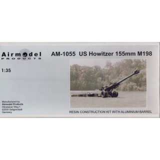 US Howitzer 155mm M198 Haubitze WK2 Resin-Bausatz...