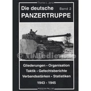 Die deutsche Panzertruppe Band 2