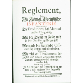 Reglement Infantrie Königlich Preußischen Band 31 + 32