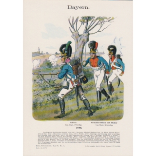 Uniformtafel Gr.1/Nr.13: RUSSLAND: NASSAU 1809 - 1815, Do...