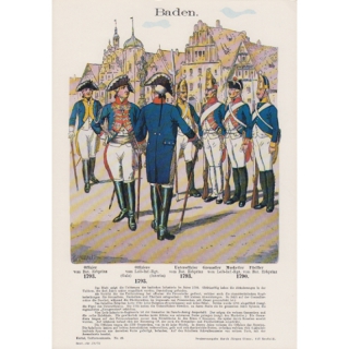 Uniformtafel Gr.1/Nr.13: RUSSLAND: NASSAU 1809 - 1815, Do...