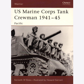 US Marine Corps Tank Crewman 1941-45 Pacific Osprey Warrior (WAR Nr. 92)