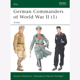 German Commanders of World War II (1): Army (Eli Nr. 118) Osprey