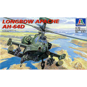 AH-64D Longbow Apache, Italeri 0080, M 1:72