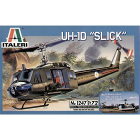 Bell UH-1D Slick, Italeri 1247. M 1:72