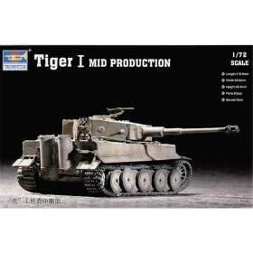 Tiger I mid. Prod., Trumpeter 7243, M 1:72