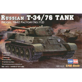 Russian T-34/76 Tank, Hobby Boss 84806, M 1:48