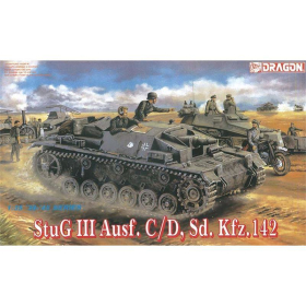 Stug III Ausf. C/D, Dragon Nr. 6009, M 1:35 Modellbau Panzer Wehrmacht