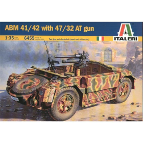 ABM 41/42 mit 47/32 AT gun, Italeri 6455, M 1:35