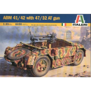ABM 41/42 mit 47/32 AT gun, Italeri 6455, M 1:35