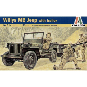 Willys MB Jeep, Italeri 0314, M 1:35