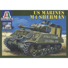 US Marines M4 Sherman, Italeri 6389, M 1:35