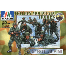 Italian Mountain Troops &quot;Alpini&quot;, Italeri 6059, M 1:72