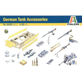 German Tank Accessoires, Italeri 6424, M 1:35