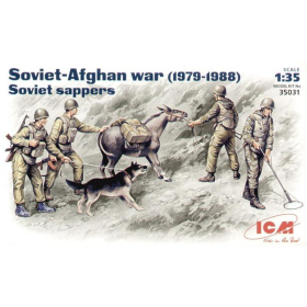 Soviet Sappers Soviet Afghan War (1979/88), ICM 35031, M 1:35