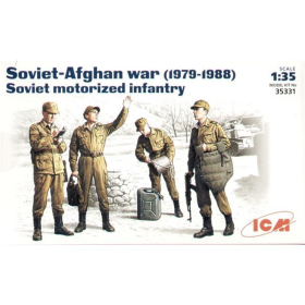 Soviet-Afghan War (1979-88), Soviet motorized infantry, ICM 35331, M 1:35