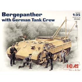Bergepanther mit Panzerbesatzung, ICM 35342, M 1:35