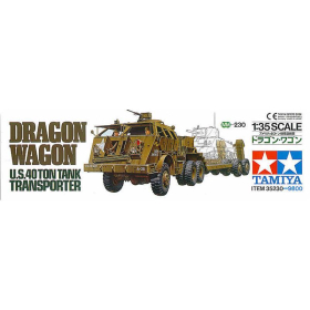 Dragon Wagon U.S. 40-Tonnen Panzertransporter, Tamiya 35230, M 1:35