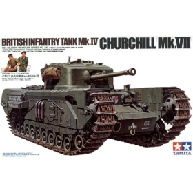 Britischer Infanterie Panzer Mk. IV Chruchill Mk. VII, Tamiya 35210, M 1:35