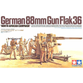 88mm Gesch&uuml;tz Flak 36 Nordafrika, Tamiya 35283, M 1:35