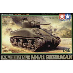 M4A1 Sherman U.S. Medium Tank, Tamiya 32523, M 1:48