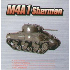 760257, Sherman M4A1 7th Armored Div., Die-Cast Dragon, M 1:72
