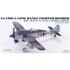 Fw 190 G-3 Long Range Fighter-Bomber, Dragon 5537, M 1:48