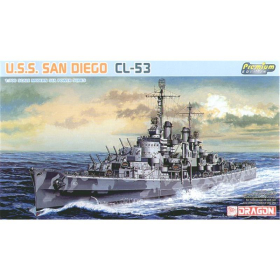 USS San Diego CL-53, Dragon 7052, M 1:700